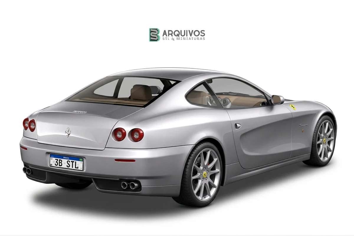 Modelo 3D STL - Ferrari 612 Scaglietti — foto 3